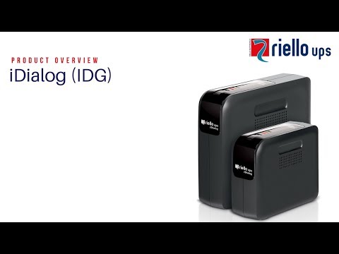 Riello UPS iDialog (IDG) - Product Overview
