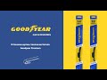 Установка бескаркасных дворников Goodyear «Premium» - крепление Hook