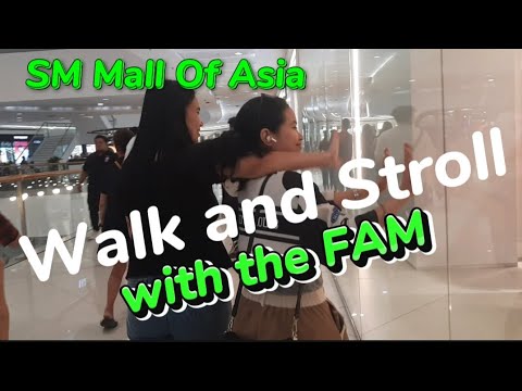 Walking And Strolling With The FAM, Bonding Night In Mall Of Asia