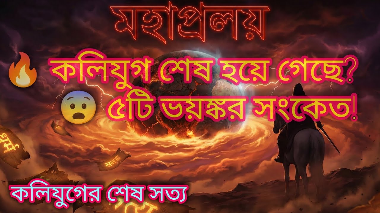 কলিযুগের শেষ সত্যিই শুরু হয়ে গেছে? | গরুড় পুরাণের ৫টি ভয়ঙ্কর সংকেত যা আজ বাস্তব!