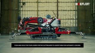 Hoeflon C30e - Positioning of the outriggers @Hoeflon