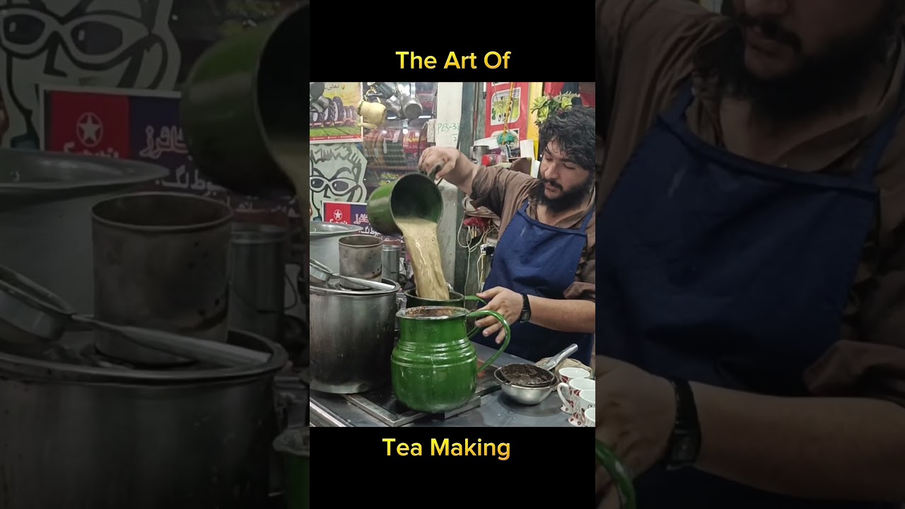 The Art Of Tea Making | Beautiful Scenery 