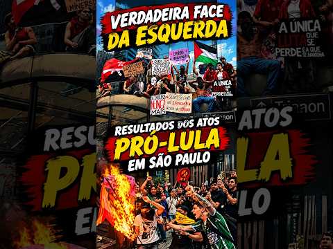 Ato Pró-Lula Mostra a Verdadeira Face da Esquerda #Eleições2026 #Vandalismo