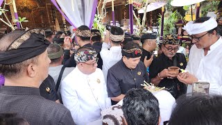 UPACARA MELELET/NYIRAMIN LAYON AA ISTRI SARINAH & TJOK BAGUS SANTAKA DI PURI SAREN KAUH UBUD.