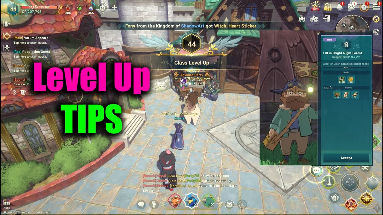 Ni no Kuni Cross Worlds Level Up Tips - YouTube