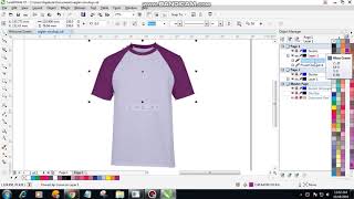 Download Raglan Mockup Cdr Youtube