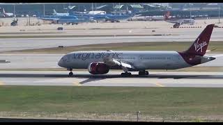 🇬🇧🔥 Virgin Atlantic B787-9 / G-VWOO | RWY 34L RKSI landing #aircraft #aviation #ICN #B787