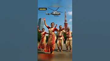 Bihu Dance In Tokyo Bihudance Assam Culturalheritage 