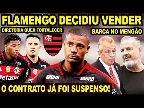 FLAMENGO DECIDES TO SELL PLAYERS! SPONSOR CONTRACT SUSPENDED! VASCO GOES TO COURT AND MORE