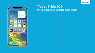Tips Tricks - Ios Automatische App-Updates Uitschakelen