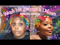 🌈I DYED MY NATURAL HAIR THE RAINBOW‼️ | Unicorn Curls | Rainbow Curls