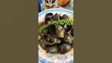 Ốc bu nướng tiêu món đặc sản tại Thành Giao Quán Cần Thơ #phuot #travel