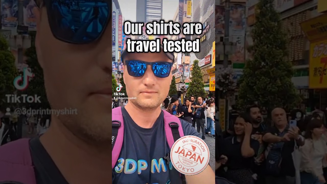 Travel testing our products in Japan 🇯🇵  Multiple washes, in and out of bags... no 