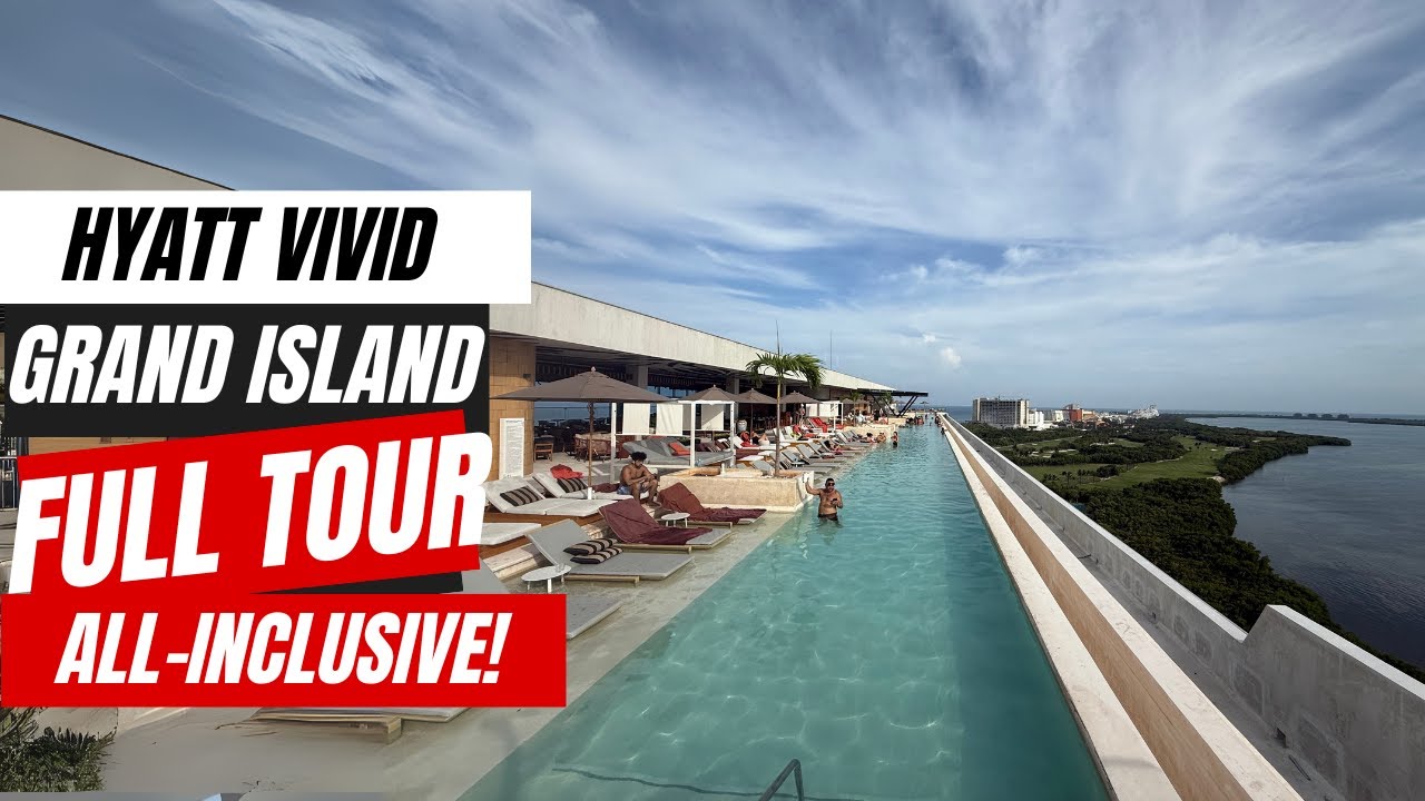 Hyatt Vivid Grand Island Review & Full Tour 2026 | New All-Inclusive Hyatt in Cancun