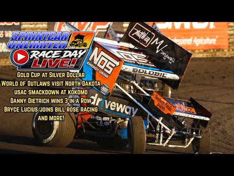 SprintCarUnlimited  Race Day Live!| August 29, 2026 - dirt track racing video