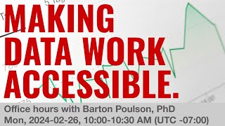 Making Data Work Accessible