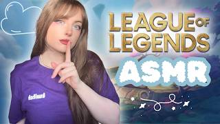 ASMR League of Legends ⋆｡ﾟ☁︎｡⋆ whispering, keyboard tapping & clicky triggers screenshot 5