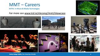 Study Music and Media Technologies (M.Phil.) at Trinity
This short video describes the M.Phil. in Music & Media Technologies (MMT), in Trinity College Dublin. The video is presented by Dr. Enda Bates, the deputy course director of MMT, and describes the course structure, location, modules, and how to apply.
https://www.tcd.ie/
https://www.tcd.ie/eleceng/mmt/ Study Music and Media Technologies (M.Phil.) at Trinity