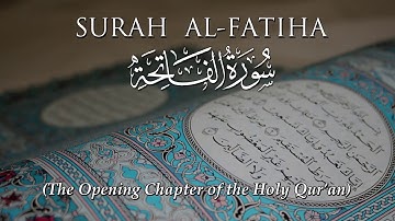 Surah 01 Al Fatiha   Mishary Rashid Alafasy سورة الفاتحة   العفاسي