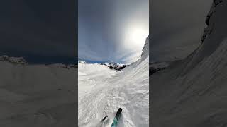 H Gully at Lake Louise #ski @SkiBig3 #canada