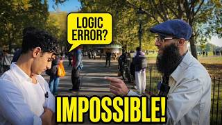 The Logic Error Atheists Can't Fix! Hamza Abu Isa VS Atheist | Speakers Corner