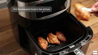 Swiss Pro+ Digital Air Fryer XXL - 10 Liters  - Silver - 1800W