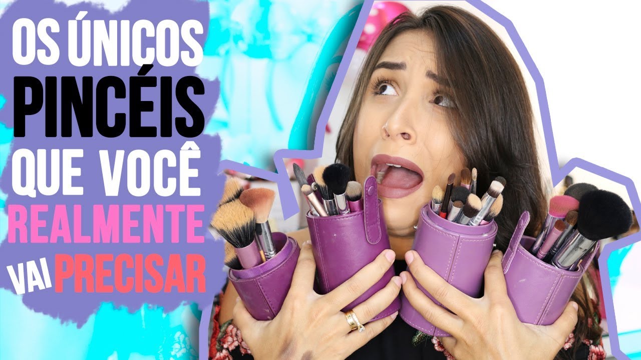 MONTANDO KIT DE PINCÉS P/ INICIANTES | Bem Baratinhos