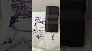 Burberry Check Continental Wallet #fashionaccessories #Burberry  #LuxuryWallet #fashionreview#Wallet