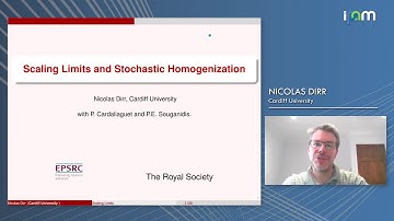 Nicolas Dirr: "Scaling Limits and Stochastic Homogenization"