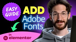 How to ADD ADOBE FONTS to Elementor (Step by Step)