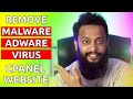 How to scan cpanel  website for removing malware  adware  viruses