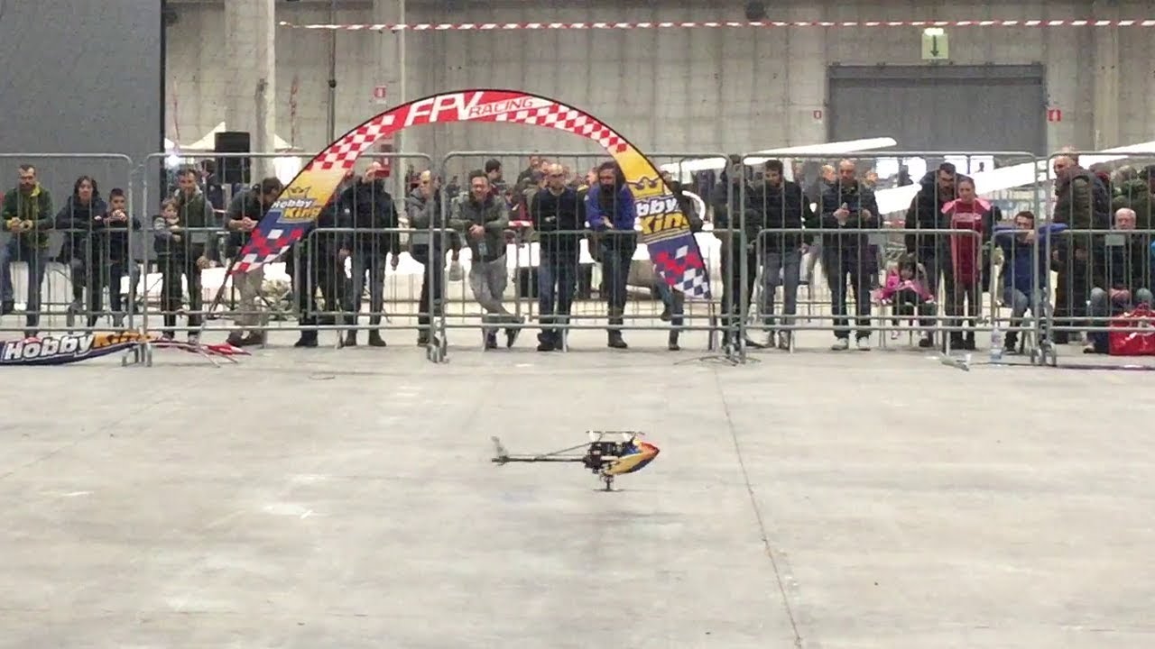 Luca Pescante Align T-Rex 500EFL Model Expo Italy 2018