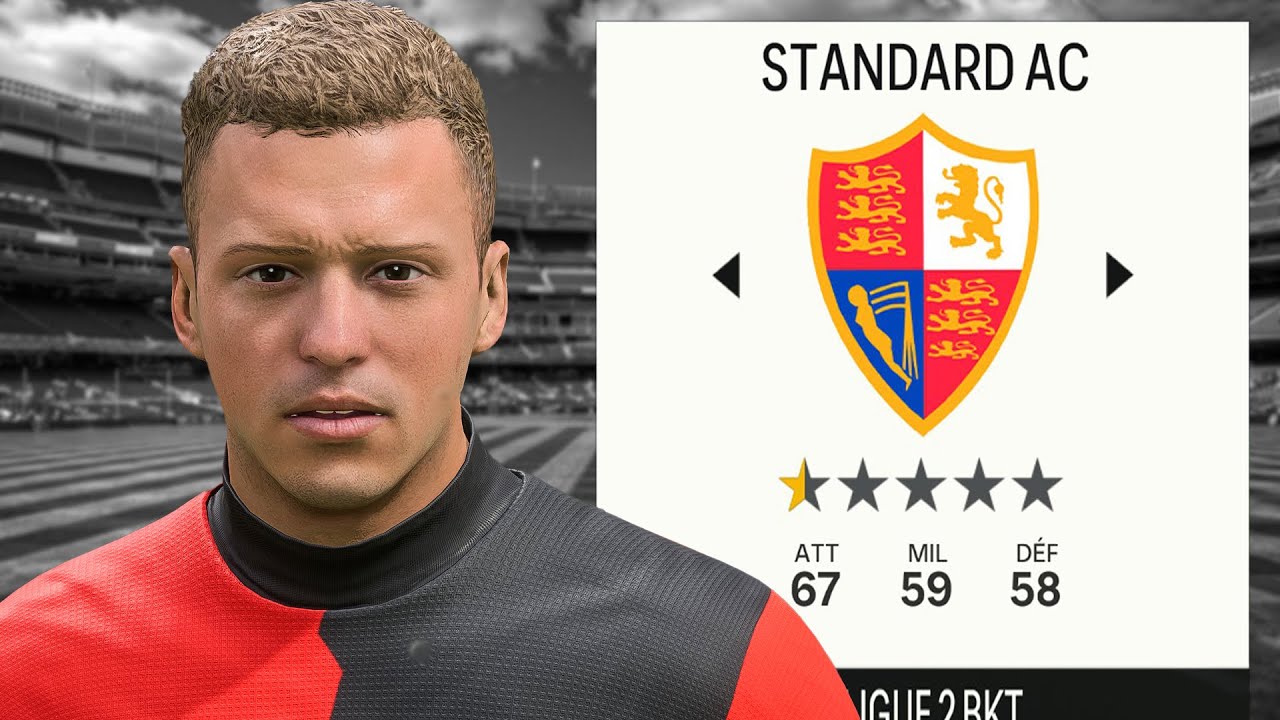 Je crée la plus ancienne équipe de France sur FC 24 !