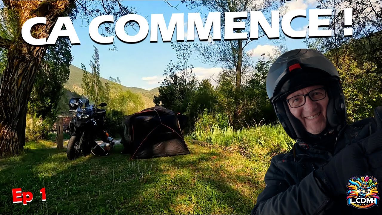 Miniature vidéo Road Trip Espagne 2023 à moto - LCDMH