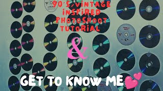90S\VINTAGE INSPIRED PHOTOSHOOT TUTORIAL & GET TO KNOW ME\YAP SESH