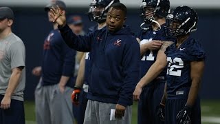 CUE: FOOTBALL - Spring Practice - Running Backs