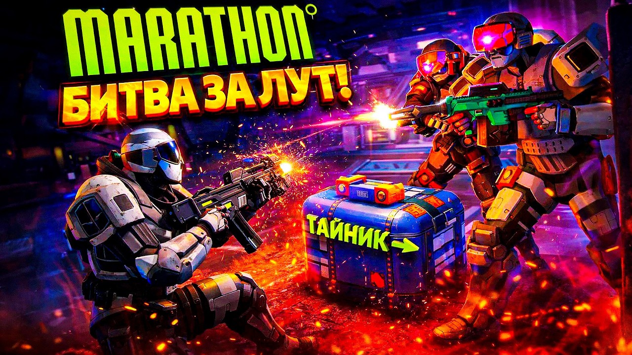 ЭТО БЫЛО ЖЕСТКО! БИТВА ЗА ТАЙНИК В MARATHON!