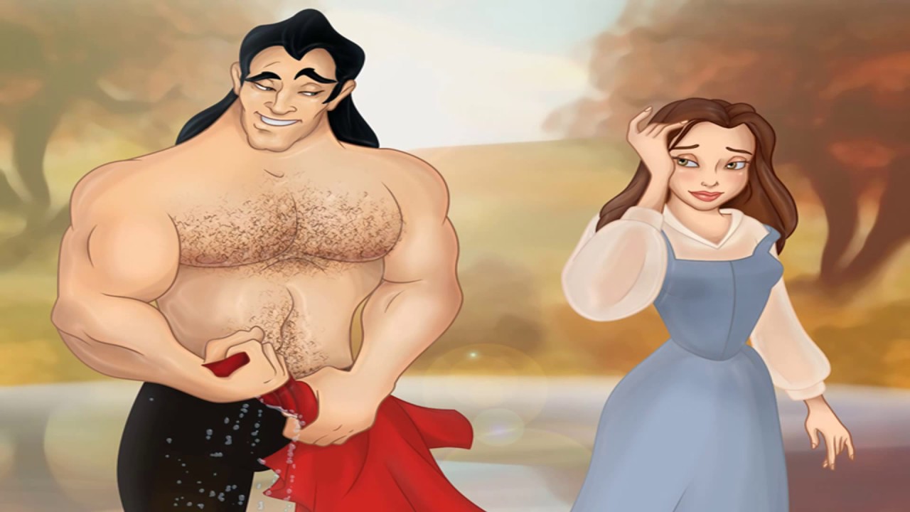 If Belle Married Gaston, disney, beauty and the beast, belle, if belle marr...