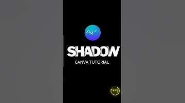 Shadow Text Effect canva tutorial #canva