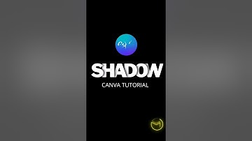 Shadow Text Effect canva tutorial #canva