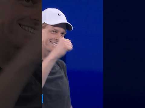 Sinner gets FIRED UP! 😂