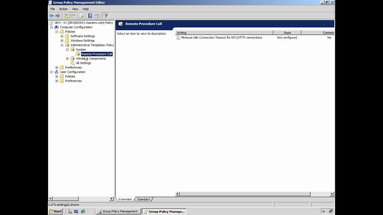GPO GPMC Administrative Templates Filter YouTube