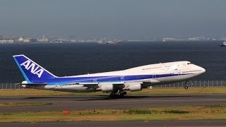 （機窓展望）FINAL JUMBO ANA Boeing 747-481　退役まじかなジャンボに搭乗しました!!