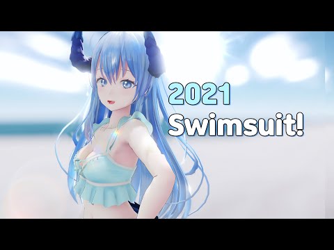 VTuber Leia(レア) 2021年水着Showcase #shorts