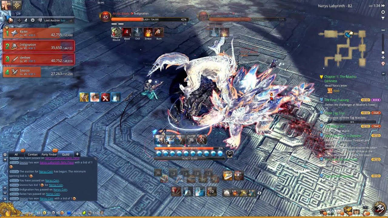 Blade & Soul - 4 Man Naryu Labyrinth [Blade Master]