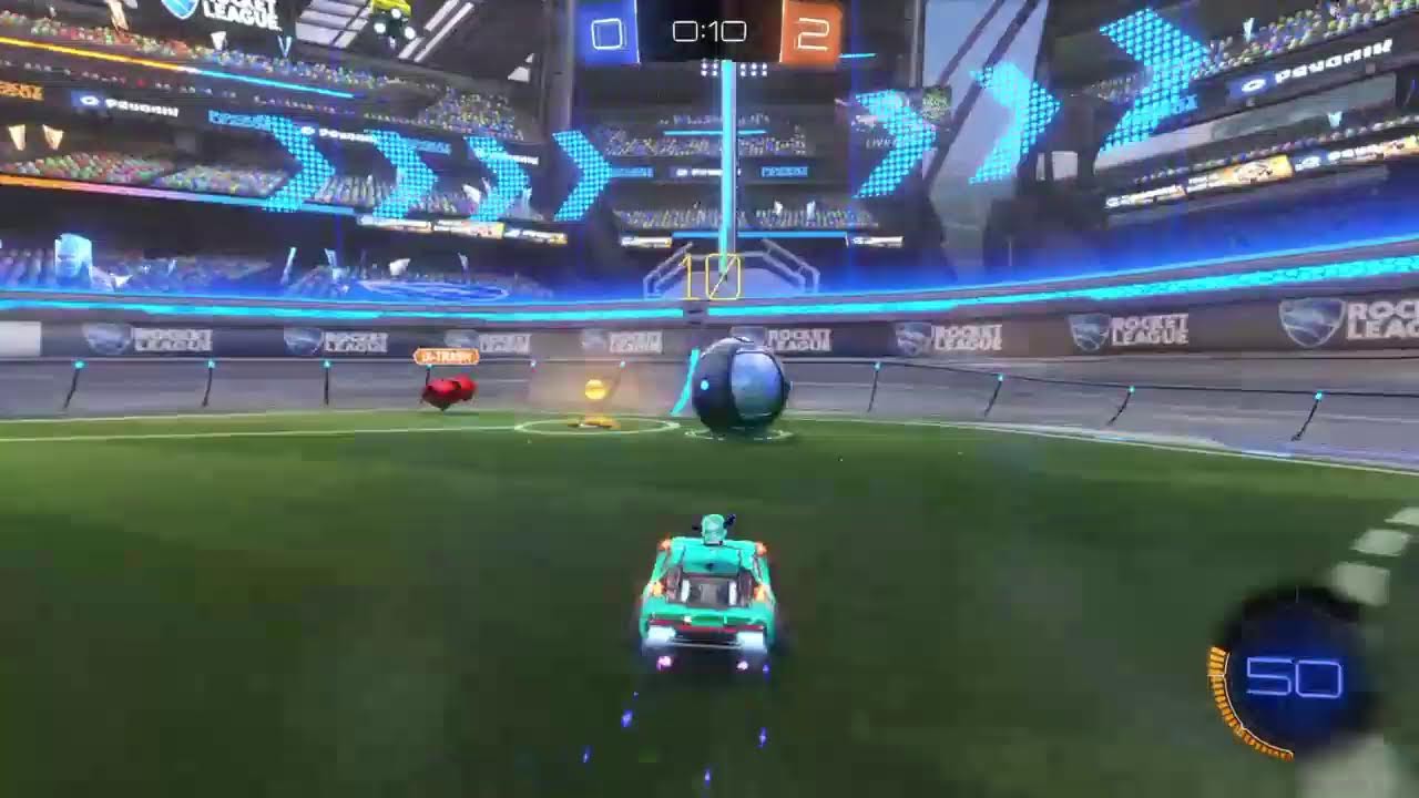 Rocket League Plat doubles tournament w random - YouTube