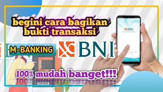 cara download bukti transfer di m banking bni || cara download bukti tf di m banking bni