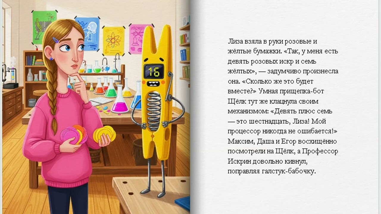 Парад Искрящихся Шариков Russian детская история научное веселье для детей