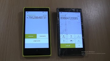 Incoming & Outgoing call at the Same Time 2 Nokia Lumia 1020