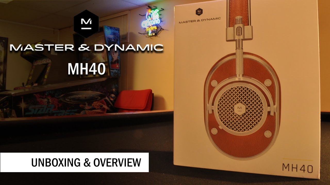 Master & Dynamic MH40 Overview and Unboxing - SuperstArcade